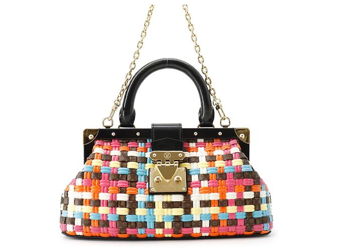 Borsa Louis Vuitton Monogram Nero Multicolore