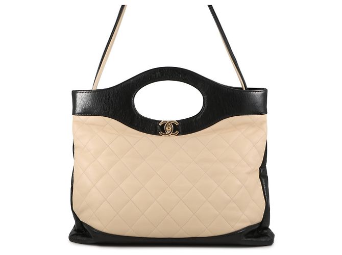 Borsa Chanel Matelassé Nero Beige