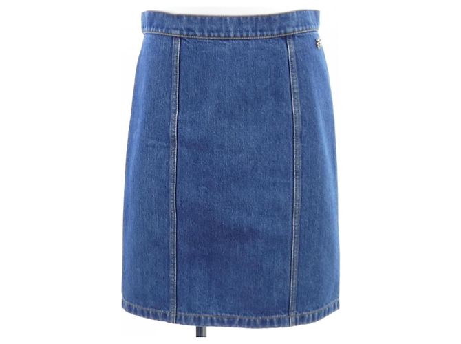 Gonna Chanel P73756V65335 Blu Blu navy
