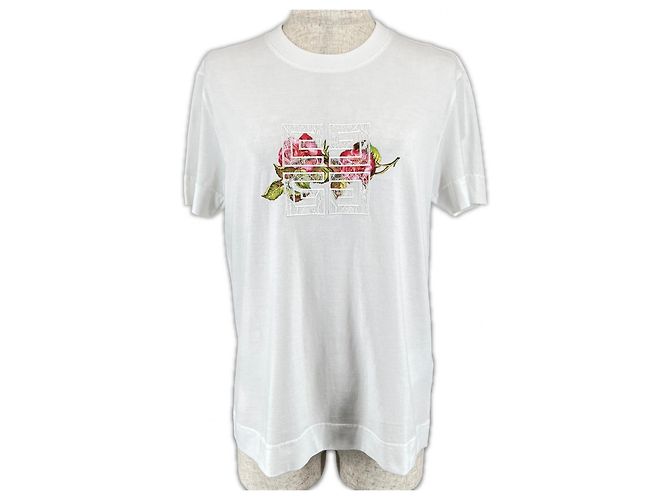 Camiseta de algodón Givenchy Blanco 