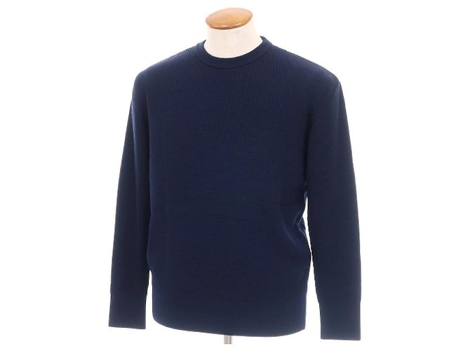 Autre Marque V::loom Wollstrickpullover Blau Marineblau