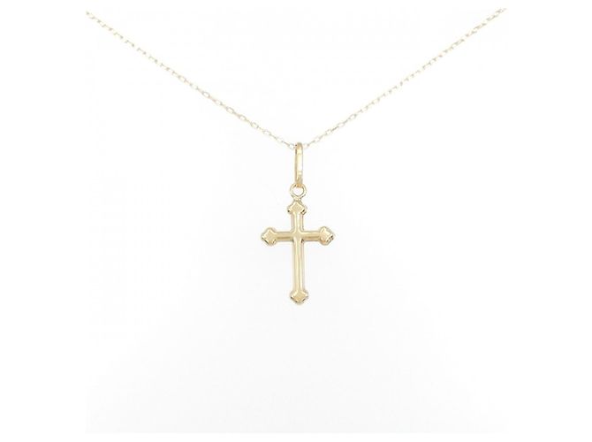 Autre Marque Collana con Croce Au750 D'oro