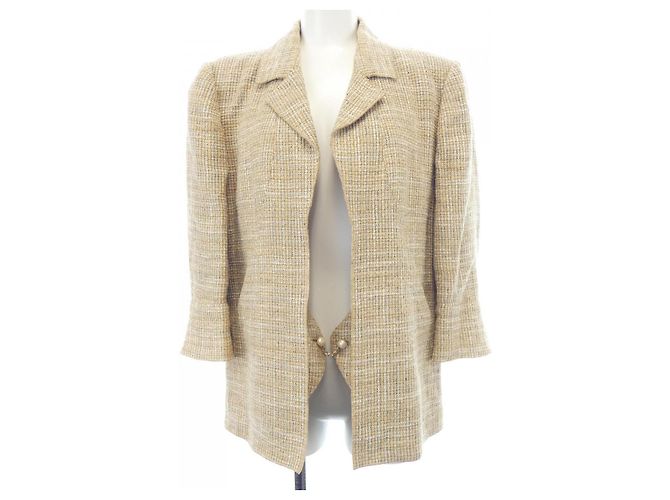 Chaqueta Chanel Beige