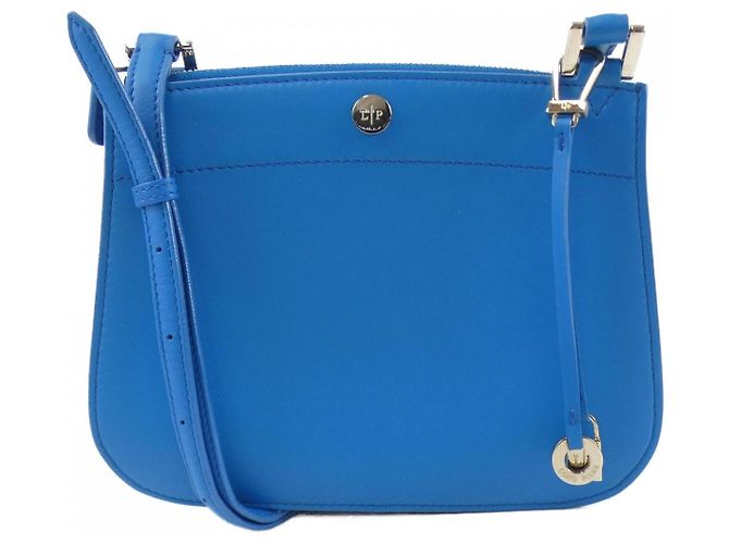 Bolsa de couro Loro Piana Azul