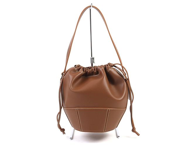 Autre Marque Borsa a tracolla in pelle GEM di VASIC Marrone Bronzo