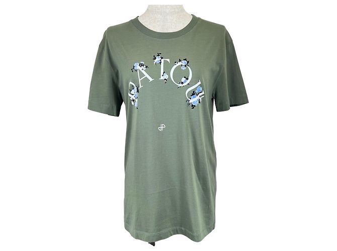 Autre Marque Camiseta de algodón orgánico PATOU Verde