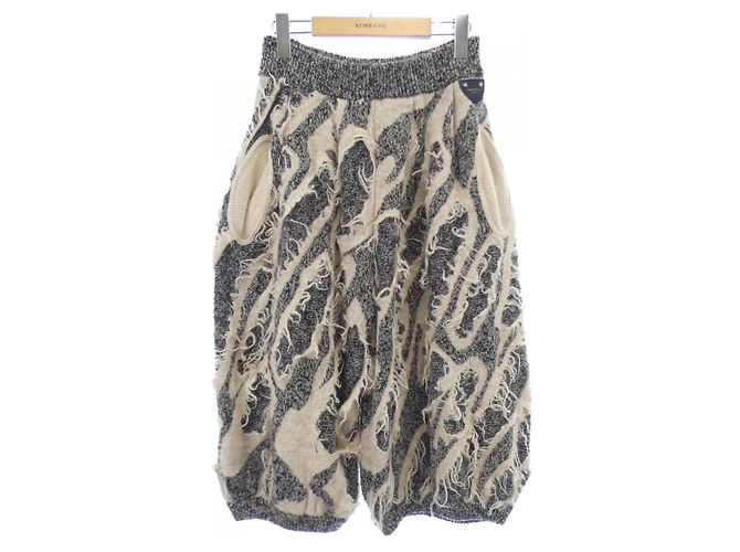 Pantalones Louis Vuitton Negro Beige