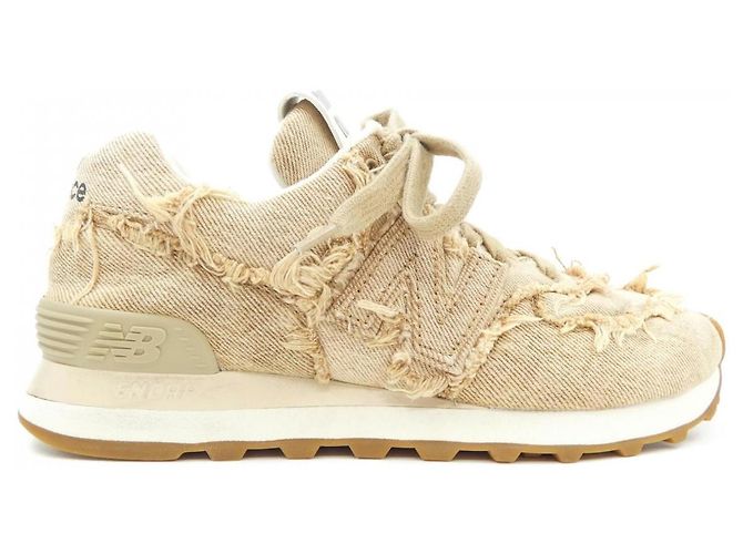 Baskets Miu Miu Beige