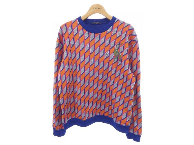 Sudadera de algodón Louis Vuitton Azul