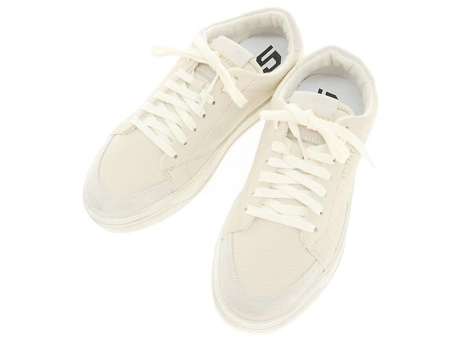 Autre Marque Stockton Destroy-U Shrink Leder-Sneaker Beige