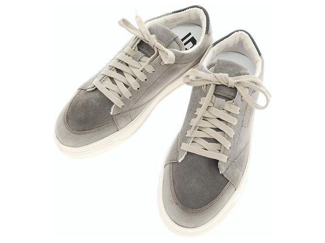 Autre Marque Baskets en daim Stockton Destroy-U Marron Gris