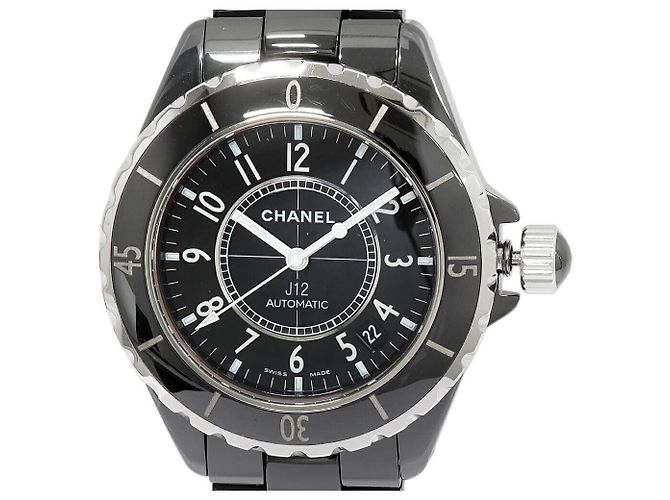 Chanel J12 Black Ceramic Schwarz