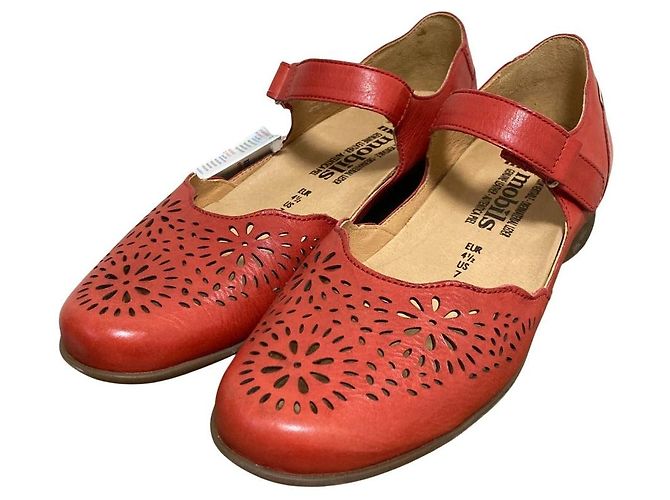 Autre Marque Sandali Mary Jane in pelle mobils Rosso