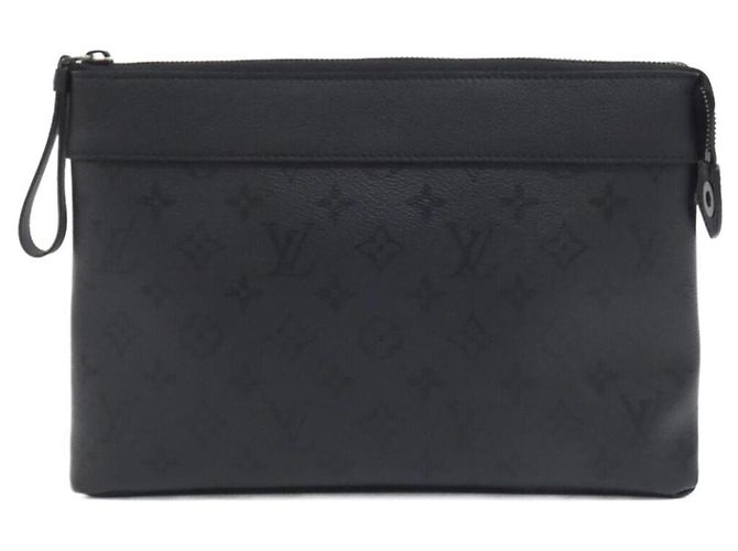Louis Vuitton Monogram Midnight Pochette Voyage Souple Noir