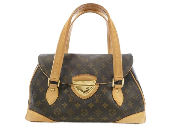 Bolsa de Ombro Louis Vuitton Monogram Beverly GM Marrom