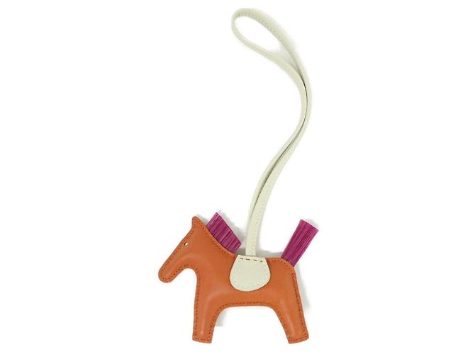 Hermès Hermes Rodeo Accessory Bag Charm PM 073422CA Laranja 