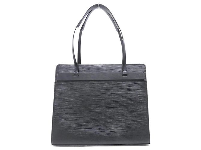 Borsa a Spalla Louis Vuitton Epi Croisette PM Nero