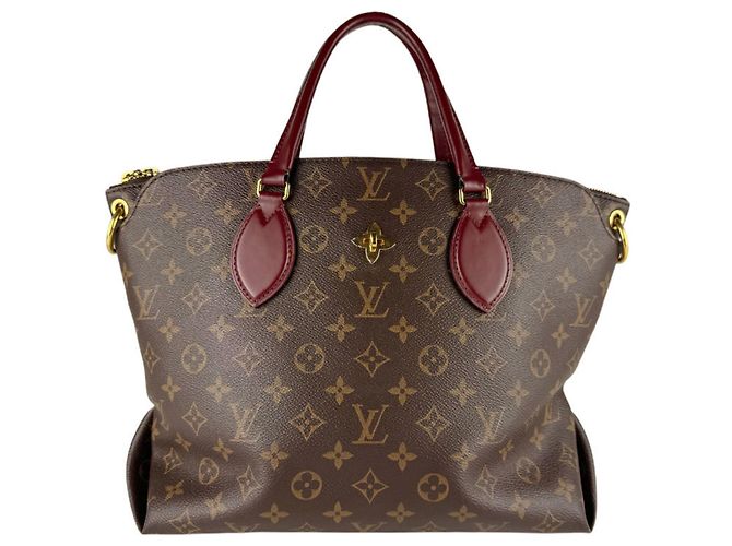 Sac à l'épaule Louis Vuitton Monogram Marron Bordeaux
