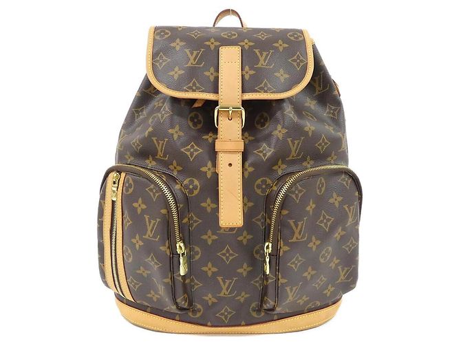 Louis Vuitton Monogram Sac à Bosphore Mochila Marrom