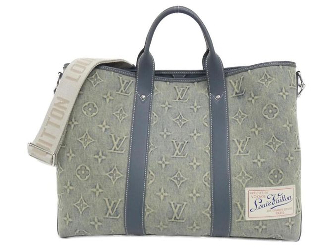 Tote Weekend in Monogram Louis Vuitton Blu