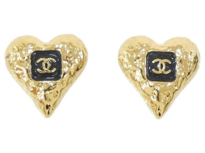Timeless Orecchini Chanel ABC252 Nero D'oro 