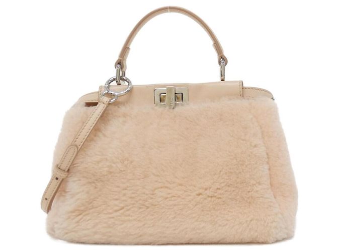Bolsa Fendi Peekaboo Mini Rosa