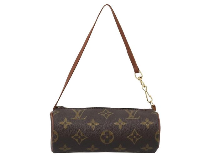 Louis Vuitton Papillon Pochette Monogram Canvas Mini Marron