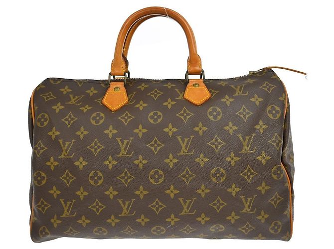 Louis Vuitton Speedy Monogram Canvas 40 Brown