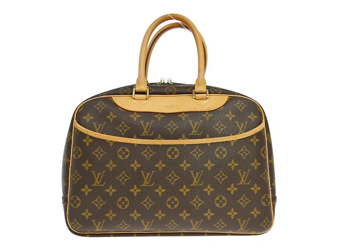 Louis Vuitton Deauville Monogram Canvas 34 Marrom