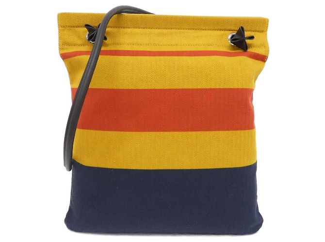 Hermès Borsa a tracolla Hermes Sac Aline Damier ebene