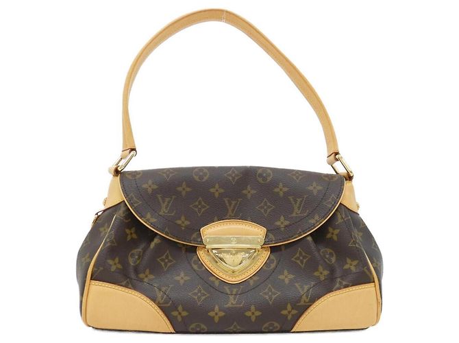 Bolsa de Ombro Louis Vuitton Monogram Beverly MM Marrom