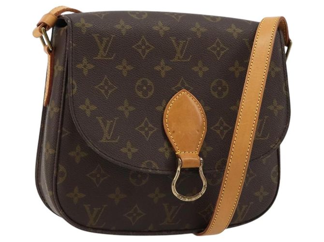 LOUIS VUITTON Bolsa de Ombro Monogram Saint Cloud GM M51242 LV Auth 182650
