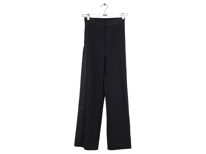Mm6 Schwarze gerade Hose