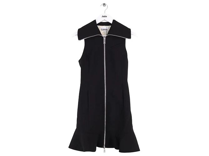 Ganni Schwarzes Kleid