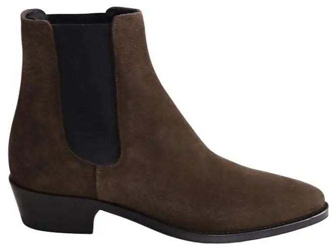 Céline Botas western marrones Castaño 