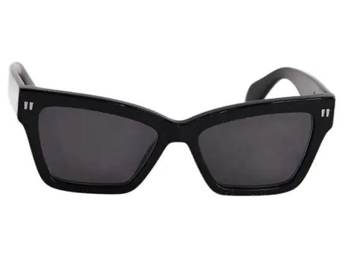Off White Occhiali da sole neri Nero