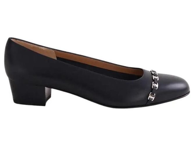 Salvatore Ferragamo Navy blue heels