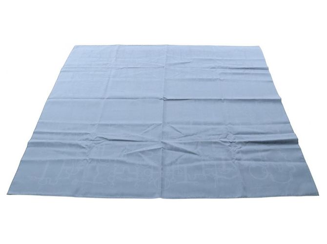 Hermès Sciarpa Hermes Carre 100 in blu