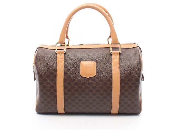 16 Céline Sac cabas Celine Macadam Marron