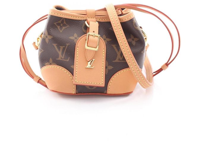 Noe Borsa a Spalla Louis Vuitton Noé Monogram Marrone Monogramma