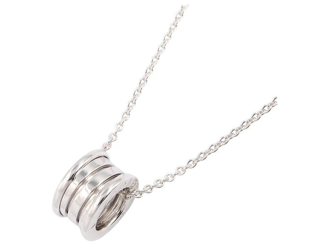 Bulgari Collar Bvlgari B-zero1 en oro blanco de 18K Plata