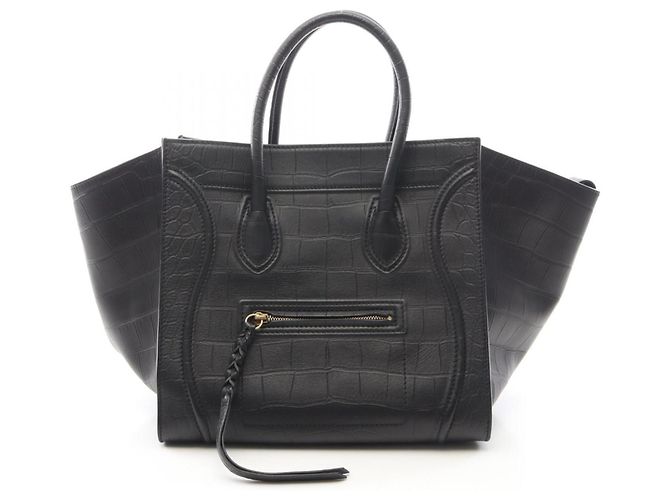 Céline Borsa Tote Celine Luggage Phantom Nero