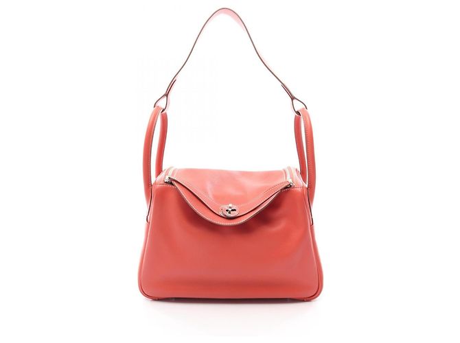 Hermès Bolsa de ombro Hermes Lindy 30 Laranja