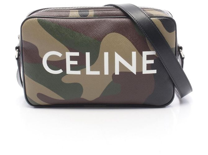 Céline Borsa Messenger Celine Medium Nero Multicolore Cachi 