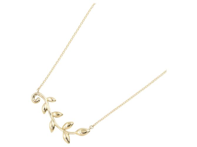 Collana Olive Leaf Vine Tiffany & Co. D'oro