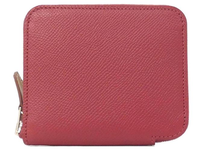 Silk In Cartera compacta de seda Hermès EX-LIBRIS Rosa