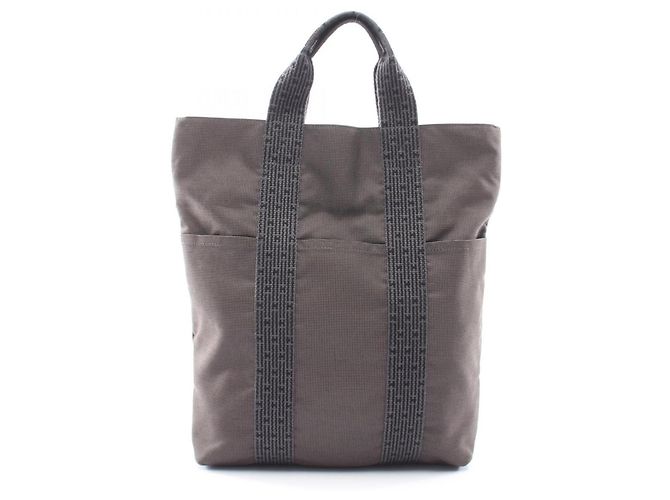 Hermès Sac cabas Hermes Herline Marron