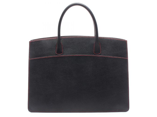Hermès Sac cabas Hermes Whitebus GM Noir