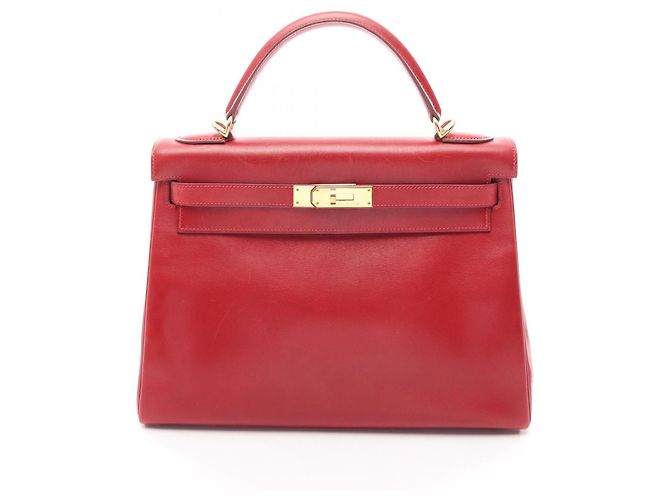 Hermès Borsa Hermes Kelly 32 Rosso