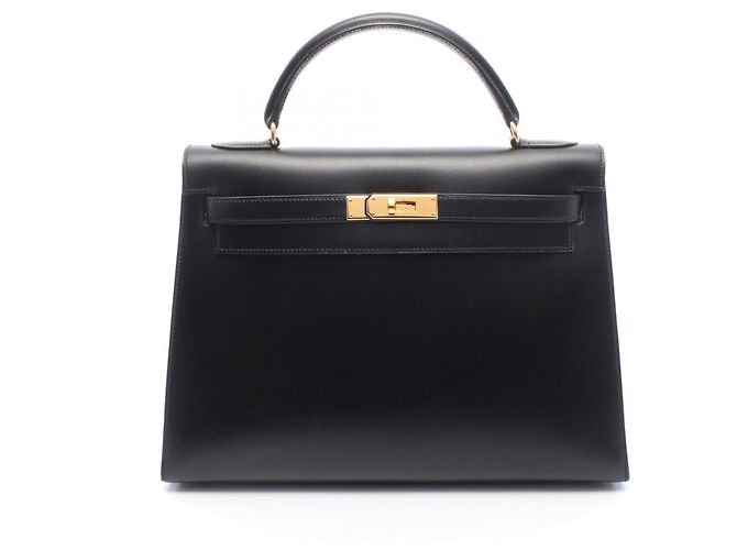 Hermès Borsa Hermes Kelly 32 Nero